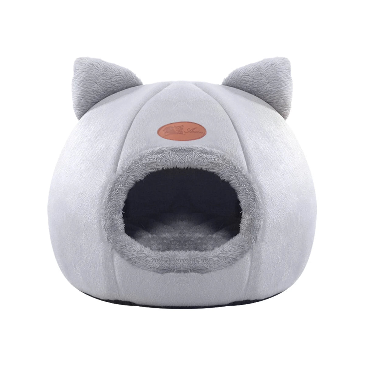 Warm Pet Cave Indoor Cat House Soft Cat Tent Bed Cute Cat Cubby Cozy Dog House Bed Pet Supplies 2025