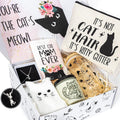 Cat Lover Gifts for Women, Best Cats Mom Gift Box for Mother'S Day, Birthday, Christmas, Unique Silhouette Cat Themed Stuff for Daughters, Crazy Cats Lady, Friends, Girls