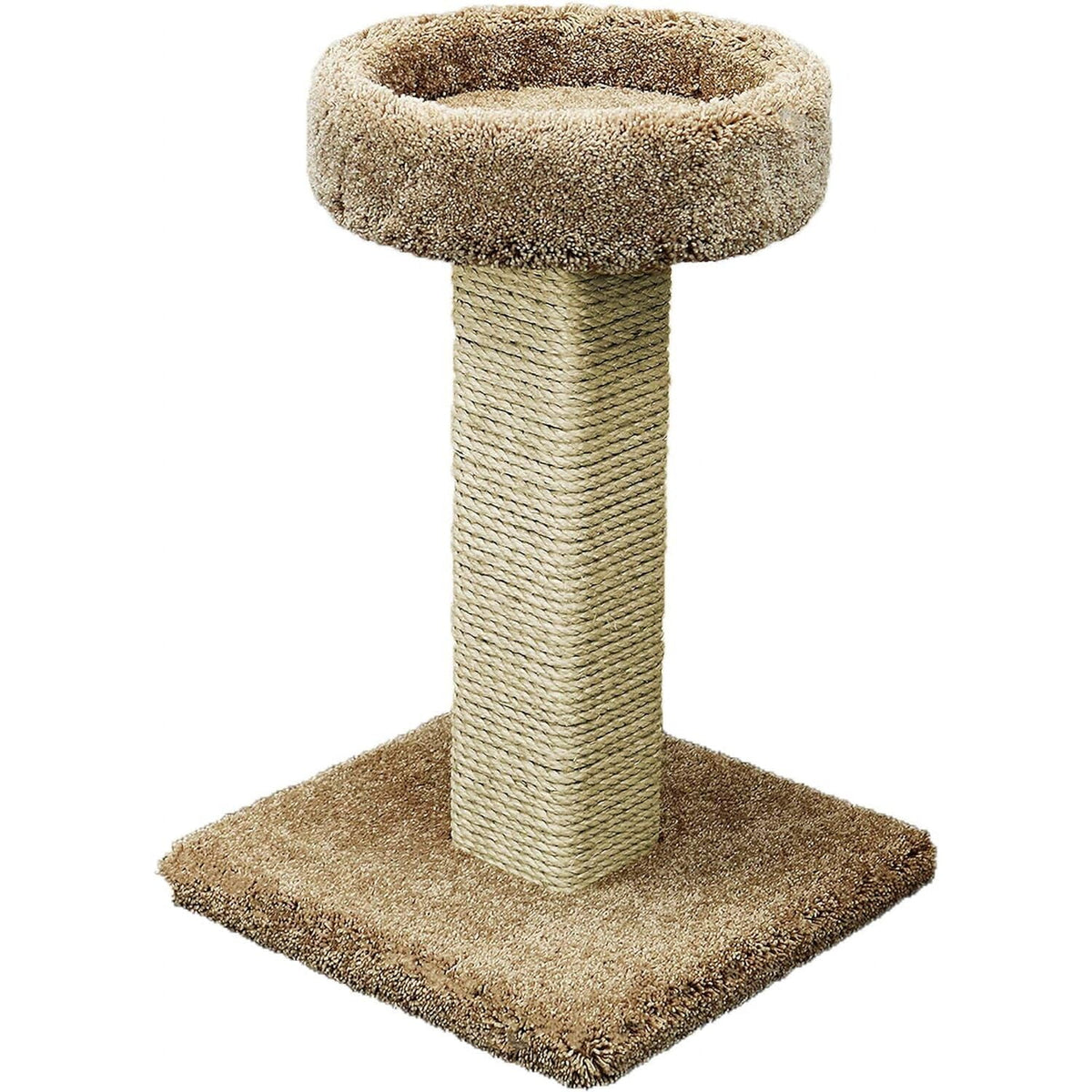 Prestige Cat Trees Large Cat Scratching Post and Sleeper-Color:Brown