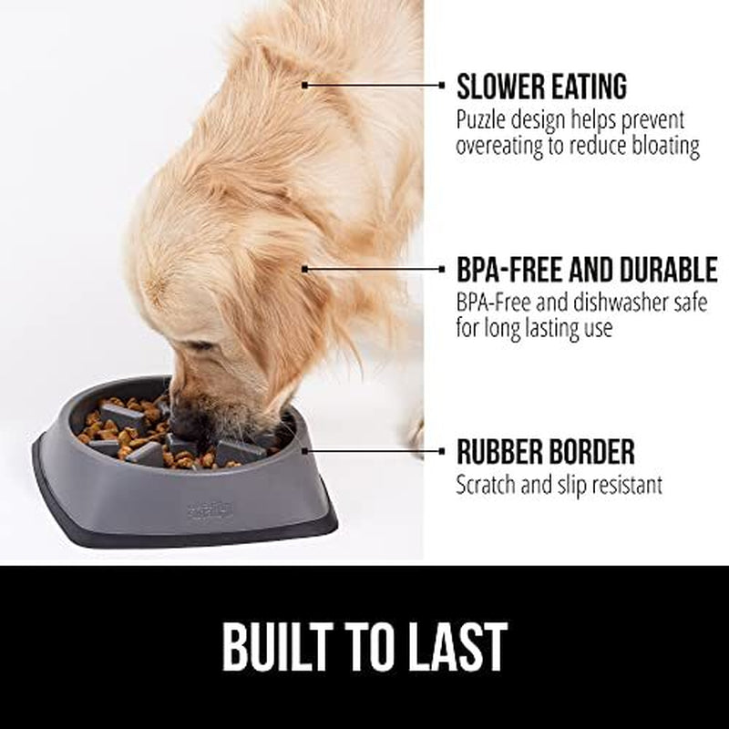 Adiestramiento De Cachorros Con Cuenco Para Perros Y Gatos Con Alimentador Lento