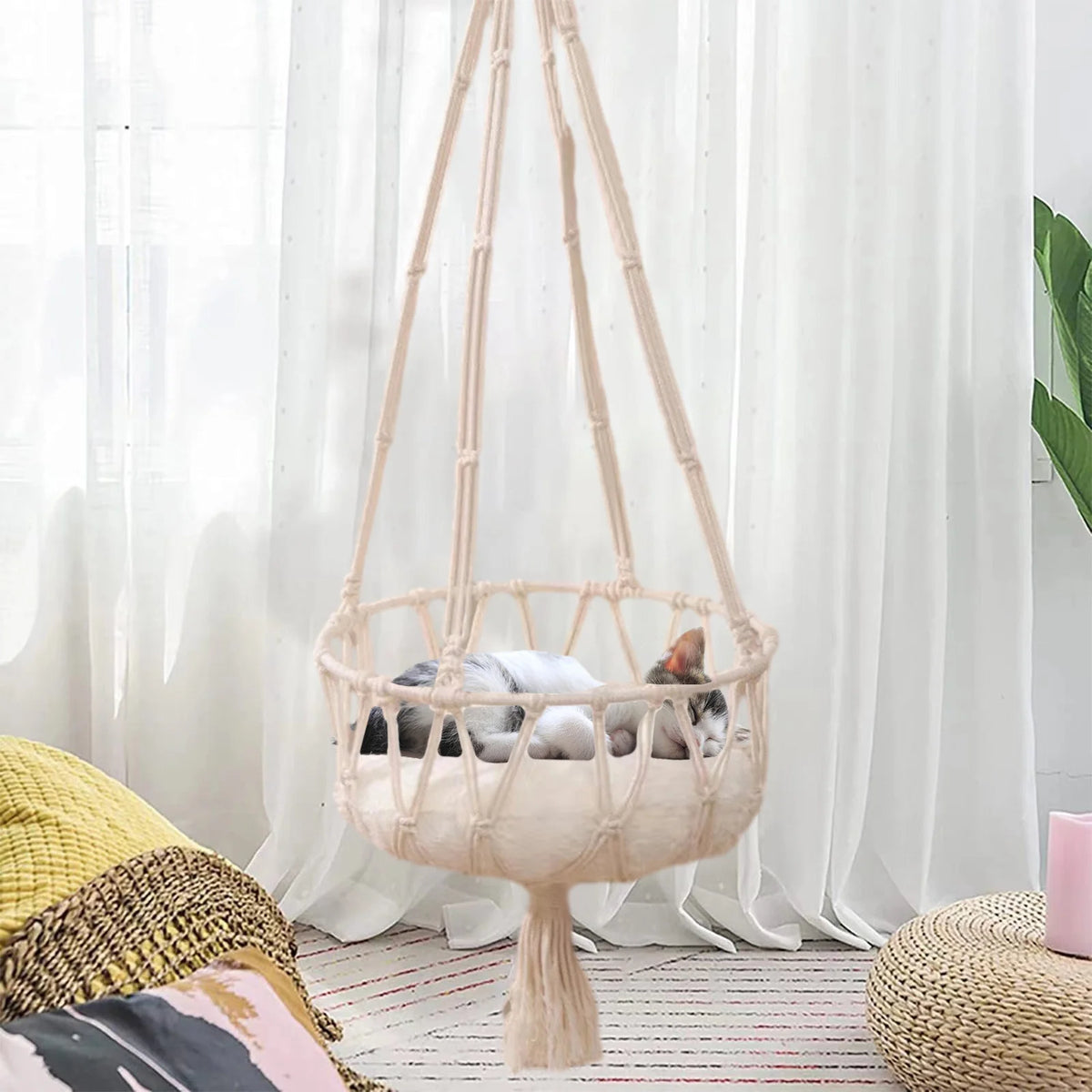 Christmas Clearance!  Dog Bed Cats Bed , Cats Hammocks Window Perches, Safe Cats Shelves Space Saving Window Mounted Cats Seat for Large Cats, Cats Hanging Bed, Cats Hanging Basket Swings