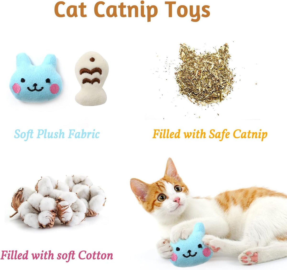 Kitten Toys Cat Toys Assortments, 26 Packs Cat Toys Variety Pack for Kitty, Cat Wand Toy, Cat Feather Toys, Cat Balls with Bells, Cat Mouse Toy, Catnip Toys for Indoor Cats