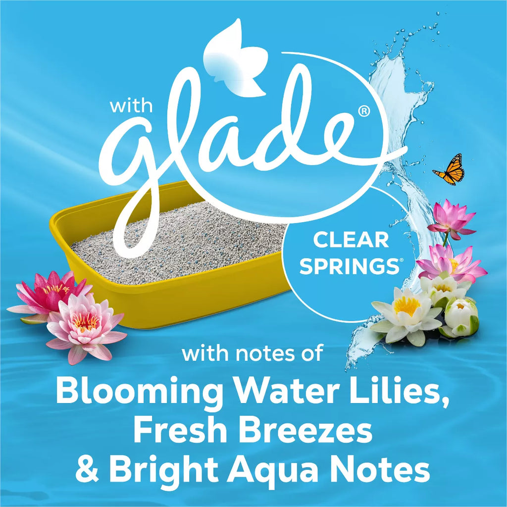 Purina Tidy Cats with Glade Tough Odor Solutions Multiple Cats Clumping Litter