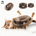 Xekoro 2 PCS Kitty Kurlz Cat Toy Magic Organ Cat Scratching Board Toy Kitty Curlz Foldable Accordion Cats Toy