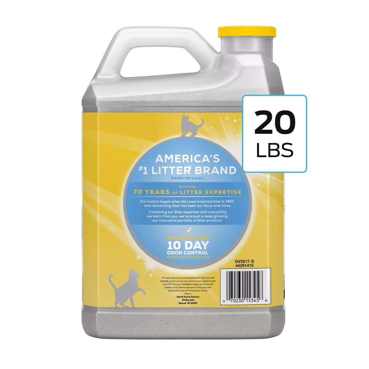Purina Tidy Cats with Glade Tough Odor Solutions Multiple Cats Clumping Litter